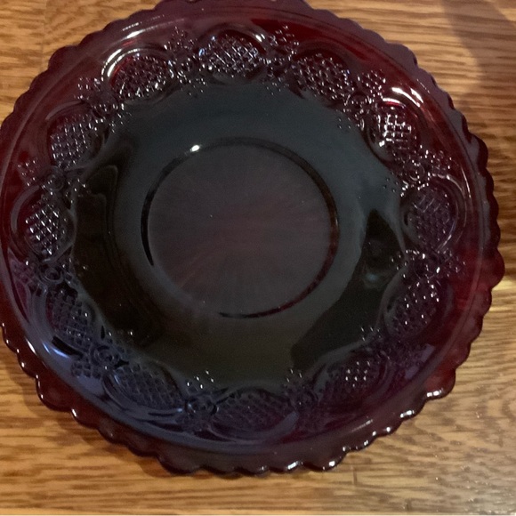 Cape Cod Cup and Saucer Ruby Red Set of 2 NOS #M - Picture 8 of 8